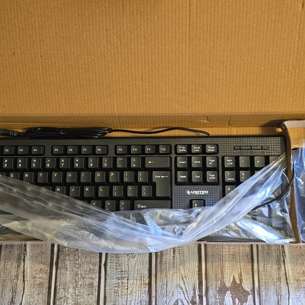 United PC Tek Keyboard and Mouse Combo